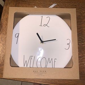 Rae Dunn wall clock